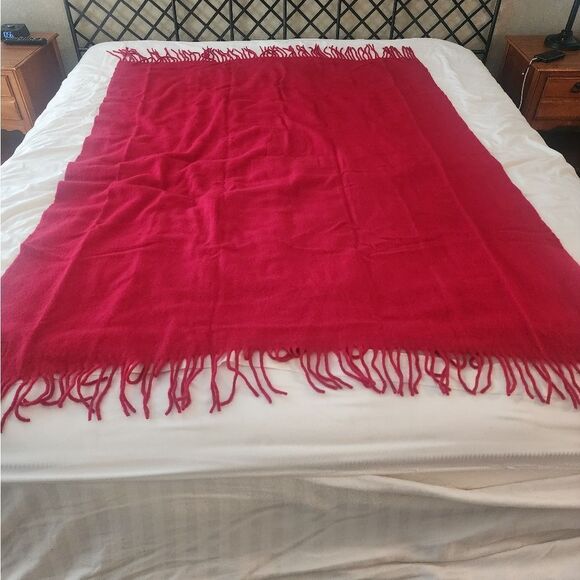 Pendleton Blanket Conquistadores Del Cielo Secret Society Red Wool - Picture 6 of 16